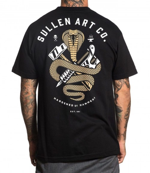 COBRA BITE HAMMERS TEE BLACK